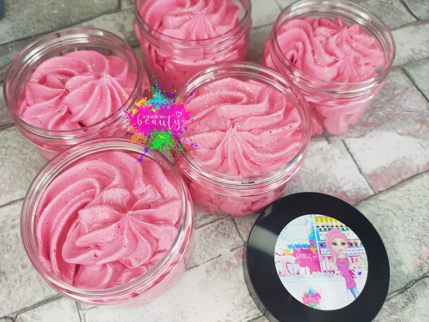 Whipped Soap Juicy Strawberry scent
