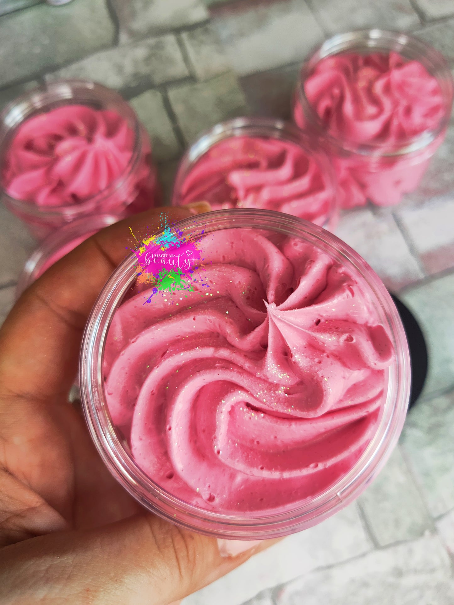 Whipped Soap Juicy Strawberry scent