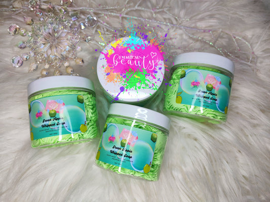 Whipped Soap Green Apple Scent
