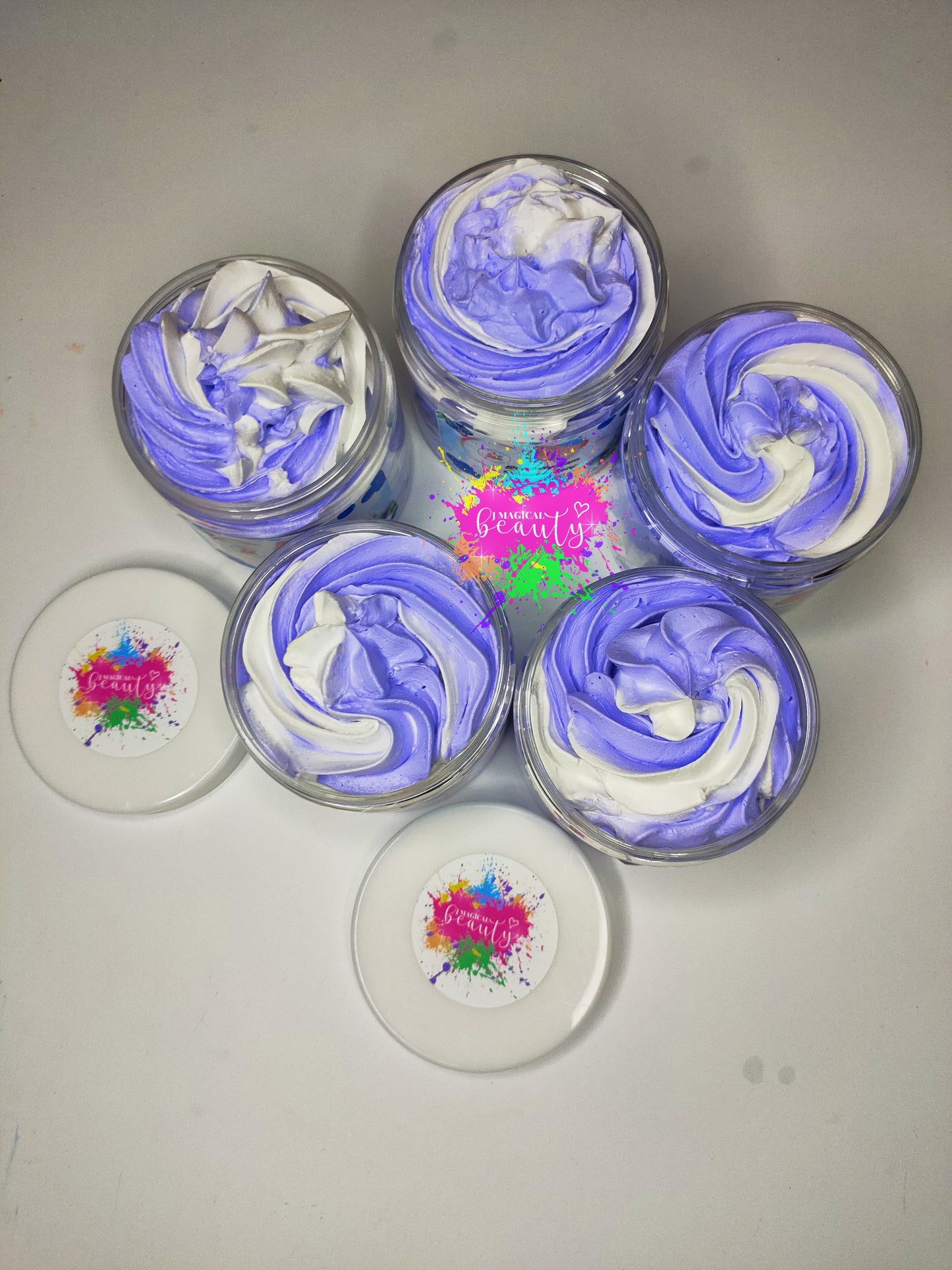 Blueberry Jam scent Whipped Soap