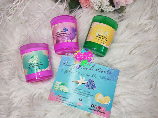 Fruity/Fresh Scented Candle Trio Set