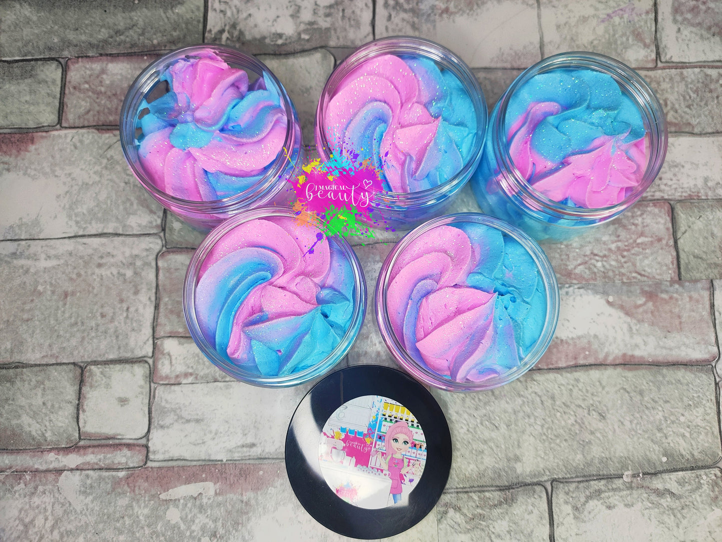 Whipped Soap Marshmallow Candy Floss scent