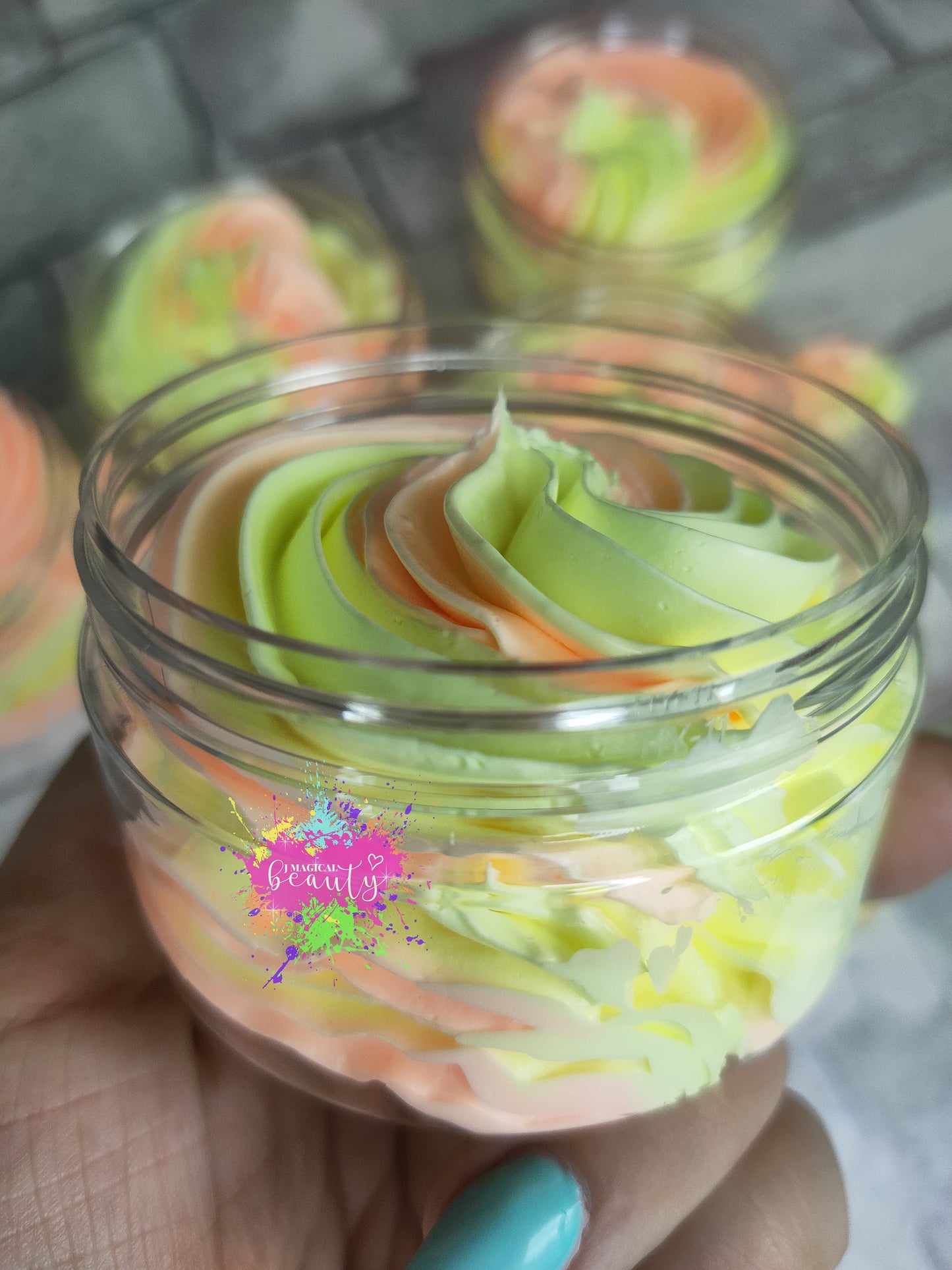 Whipped Body Butter Peaches & Cream scent