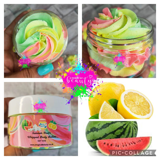 Whipped Body Butter Summer fruits scent