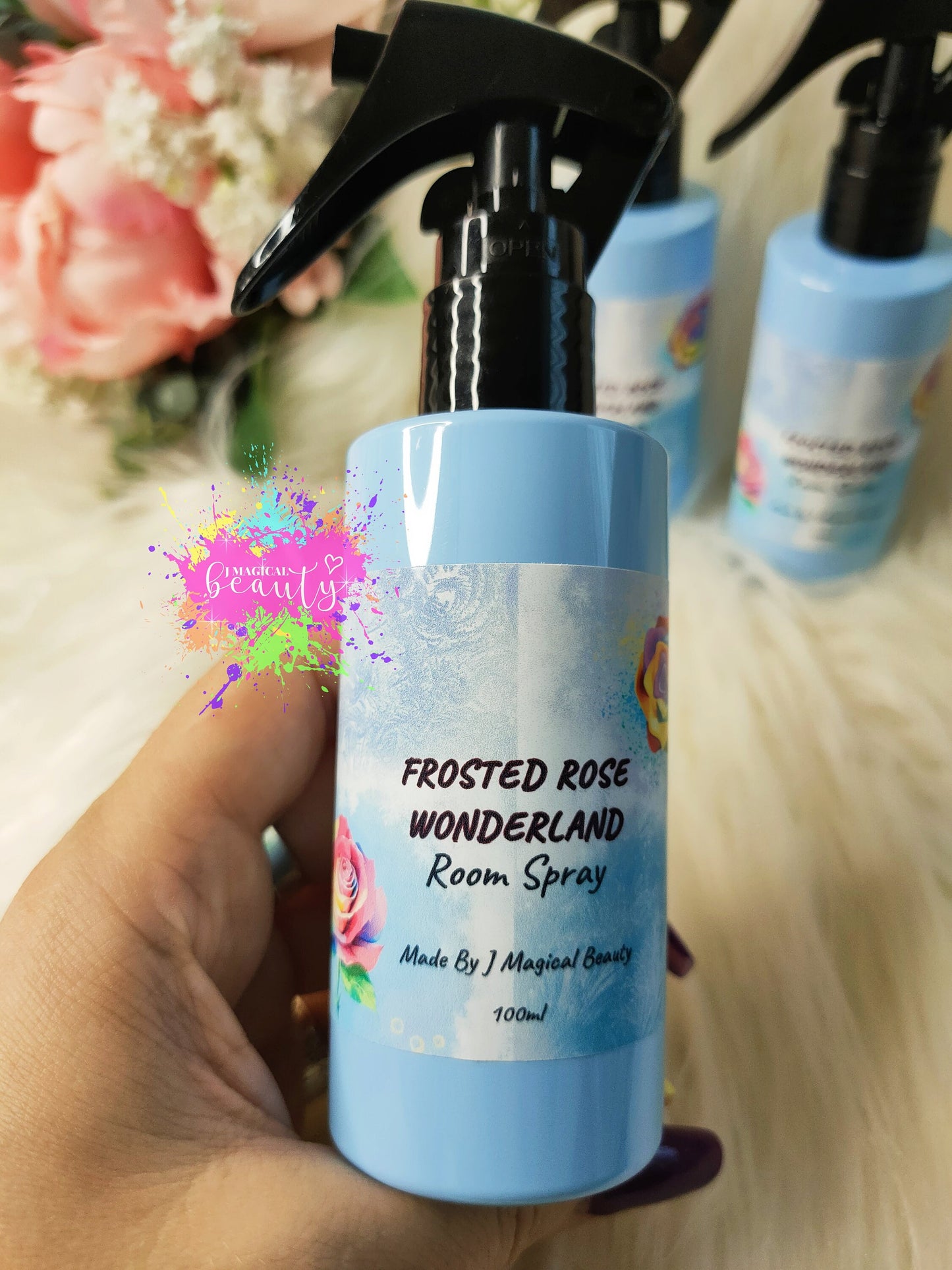 Room Spray Frosted Rose Wonderland scent