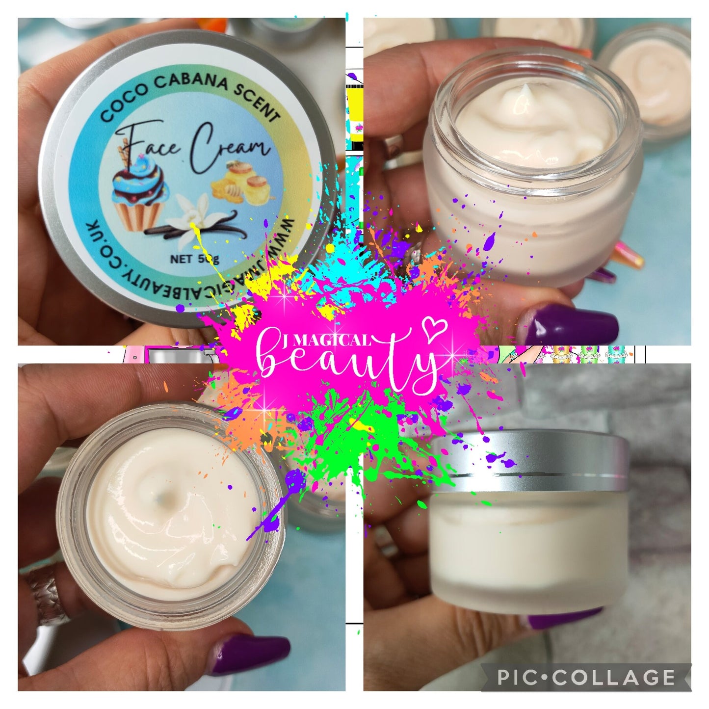 Face Cream Coco Cabana scent